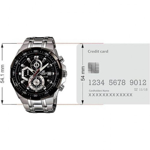Casio – Edifice Collection – Montre chronographe pour hommes – D. Boîtier 49,5 mm – EFR-539D-1AV Casio – Edifice Collection – Montre chronographe pour hommes – D. Boîtier 49,5 mm – EFR-539D-1AV