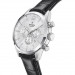 Festina – Chronographe pour hommes en fond blanc et bracelet cuir noir – Étanche 50 m – F20542/1 Festina – Chronographe pour hommes en fond blanc et bracelet cuir noir – Étanche 50 m – F20542/1