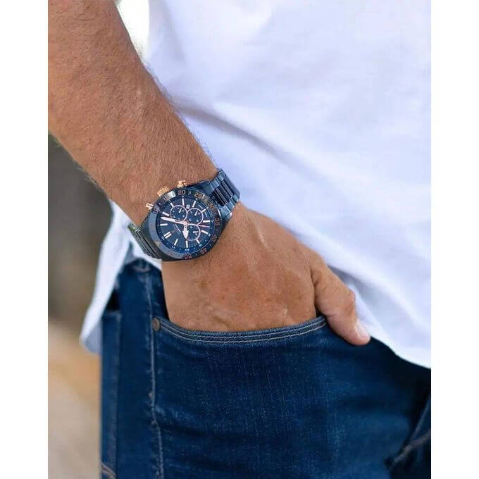 Festina – La douceur à votre poignet, Boîtier bleu en céramique – Étanche 100 m – F20576/1