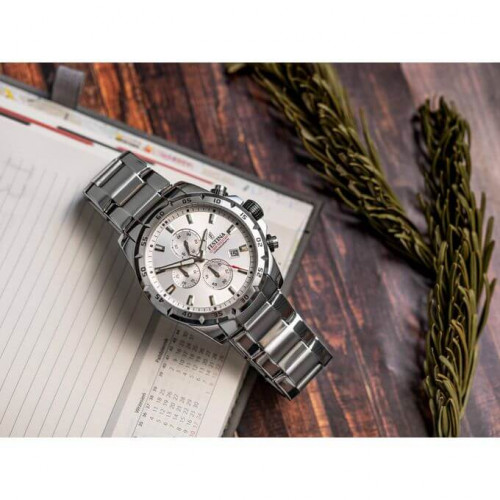 Festina – TIMELESS CHRONOGRAPH – Diamètre boîtier 45,05 mm – WR 100 m, Tout en acier inoxydable – F20463/1 Festina – TIMELESS CHRONOGRAPH – Diamètre boîtier 45,05 mm – WR 100 m, Tout en acier inoxydable – F20463/1