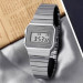 Casio – Vintage Collection – Extra plate – Cadran miroir & bracelet métallique – A700WEV-7A Casio – Vintage Collection – Extra plate – Cadran miroir & bracelet métallique – A700WEV-7A