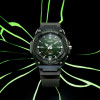 Casio – Cadran vert, Montre étanche 10 BAR avec bouton LED Light, Bracelet résine vert – MW-620H-3AV
