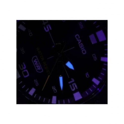 Casio – Sport avec Bouton de lumière – W.R 100 mètres, Cadran noir – Bracelet en résine – MW-620H-1AV Casio – Sport avec Bouton de lumière – W.R 100 mètres, Cadran noir – Bracelet en résine – MW-620H-1AV