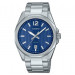 Casio – Cadran bleu & Dotée des motifs rayés & dateur sur 6h – Acier inoxydable – MTP-E725D-2AV Casio – Cadran bleu & Dotée des motifs rayés & dateur sur 6h – Acier inoxydable – MTP-E725D-2AV