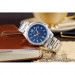 Casio – Cadran bleu & Dotée des motifs rayés & dateur sur 6h – Acier inoxydable – MTP-E725D-2AV Casio – Cadran bleu & Dotée des motifs rayés & dateur sur 6h – Acier inoxydable – MTP-E725D-2AV