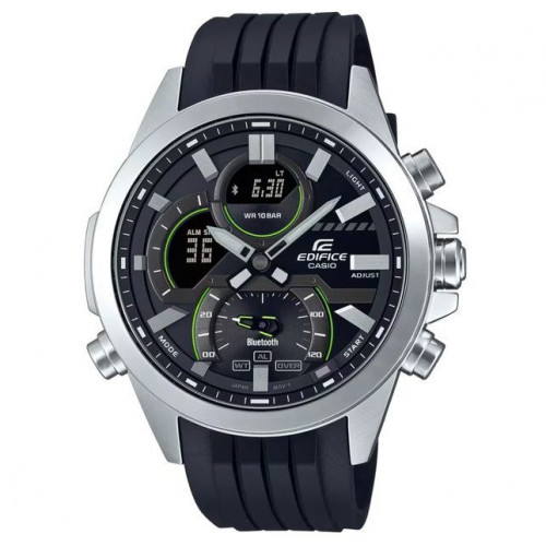 Casio – Bracelet en résine noir – synchronisation par Bluetooth® – Chronographe – ECB-30P-1A Casio – Bracelet en résine noir – synchronisation par Bluetooth® – Chronographe – ECB-30P-1A