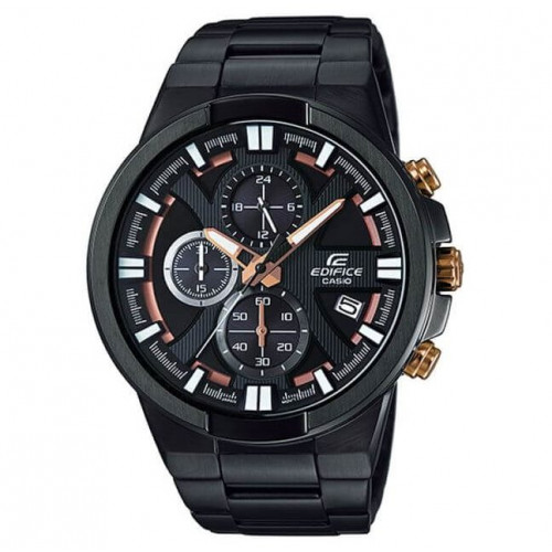 Casio – Conception dynamique et puissante, Chronographe et dateur, Étanche 10 BAR – EFR-544BK-1A9V Casio – Conception dynamique et puissante, Chronographe et dateur, Étanche 10 BAR – EFR-544BK-1A9V
