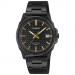 Casio – Cadran noir avec index doré – Affichage date sur 3h – Étanche 50 m – MTP-E720B-1AV Casio – Cadran noir avec index doré – Affichage date sur 3h – Étanche 50 m – MTP-E720B-1AV