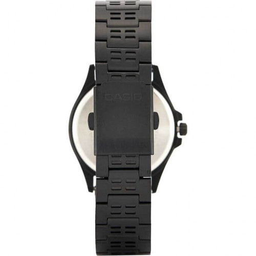 Casio – Noir – Cadran 40 mm en fond noir et avec dateur – Étanche 50 mètres – MTP-E350B-1BVDF Casio – Noir – Cadran 40 mm en fond noir et avec dateur – Étanche 50 mètres – MTP-E350B-1BVDF