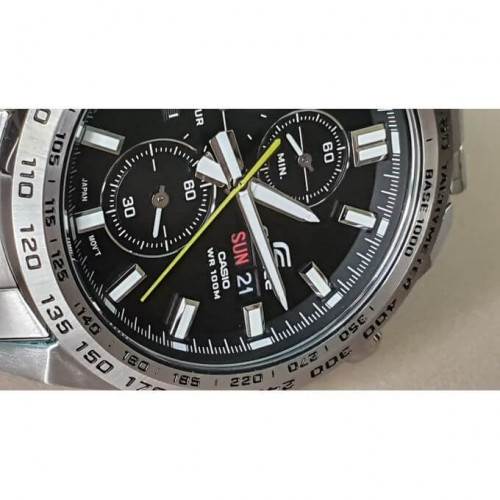 Casio – Diamètre boîtier 42,3 mm, Cadran noir, Edifice Collection, Étanche 100 m, Chronographe – EFR-574D-1AV Casio – Diamètre boîtier 42,3 mm, Cadran noir, Edifice Collection, Étanche 100 m, Chronographe – EFR-574D-1AV