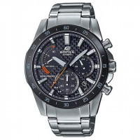 Casio – Edifice à énergie solaire innovante, Cadran en fibre de carbone. Chronographe – EQS-930DB-1AV