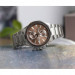 Casio – Cadran marron – Chronographe pour homme – Tout en acier inoxydable – EFV-640D-5AV Casio – Cadran marron – Chronographe pour homme – Tout en acier inoxydable – EFV-640D-5AV
