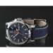 Festina – Montre pour homme en bracelet cuir bleu et fond bleu avec dateur – F20358/3 Festina – Montre pour homme en bracelet cuir bleu et fond bleu avec dateur – F20358/3