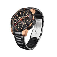Festina – SPÉCIAL ÉDITIONS – Noir en acier noir et livrée avec deuxième bracelet en résine – F20645/1