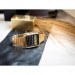 Casio – Montre vintage calculatrice en doré – Style des années 80 – Bracelet en acier – CA-500WEG-1A Casio – Montre vintage calculatrice en doré – Style des années 80 – Bracelet en acier – CA-500WEG-1A