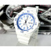 Casio – Montre en résine blanc, cadran blanc, chiffres bleus – Étanche 100 m – MRW-200HC-7B2VDF Casio – Montre en résine blanc, cadran blanc, chiffres bleus – Étanche 100 m – MRW-200HC-7B2VDF