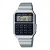 Casio – Montre calculatrice vintage collection – 8 digits – Bracelet en acier argenté – CA-500WE-1A