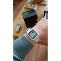 Casio – Solaire avec un cadran en fibre de carbone – Tout en acier inoxydable noir – EQS-930DC-1AVUDF