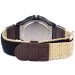 Casio – Montre cadran noir et bracelet nylon beige – Étanche 50 m – MW-240B5BVDF Casio – Montre cadran noir et bracelet nylon beige – Étanche 50 m – MW-240B5BVDF