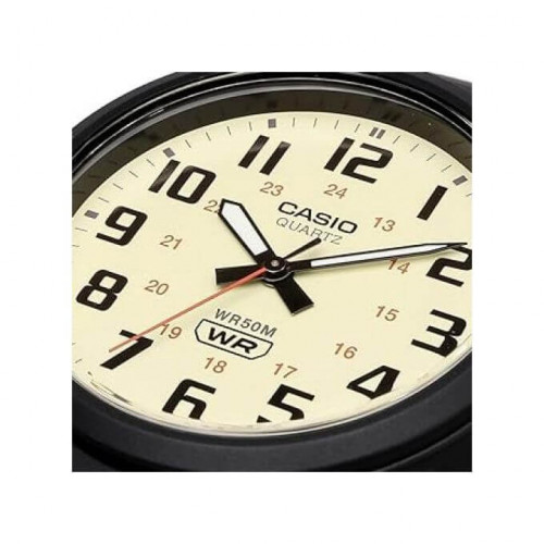 Casio – Montre pour homme en bracelet nylon vert – Étanche 50 m – Index chiffres – MW-240B-3BVDF Casio – Montre pour homme en bracelet nylon vert – Étanche 50 m – Index chiffres – MW-240B-3BVDF