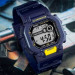 Casio – Montre sport au bracelet en résine bleu – Autonomie pile 10 ans – W-737H-2AV Casio – Montre sport au bracelet en résine bleu – Autonomie pile 10 ans – W-737H-2AV