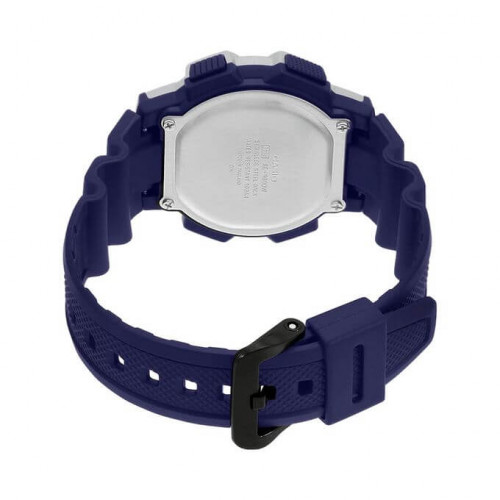 Casio – Digitale bleue – Étanchéité 100 mètres – Carte du monde pour l’heure mondiale – AE-1000W-2AV Casio – Digitale bleue – Étanchéité 100 mètres – Carte du monde pour l’heure mondiale – AE-1000W-2AV