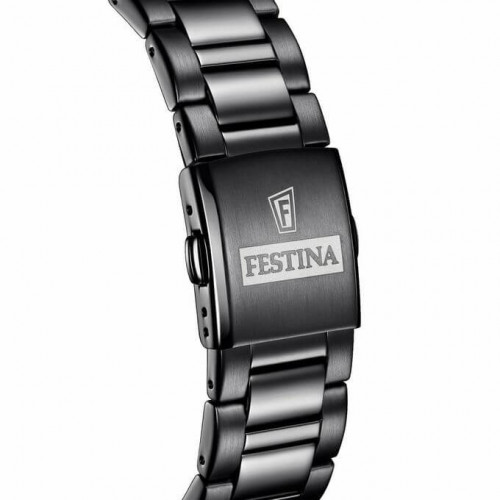 Festina – Boîtier en céramique noir – Verre saphir & Bracelet en acier noir – Étanche 100 m – F20577/1 Festina – Boîtier en céramique noir – Verre saphir & Bracelet en acier noir – Étanche 100 m – F20577/1