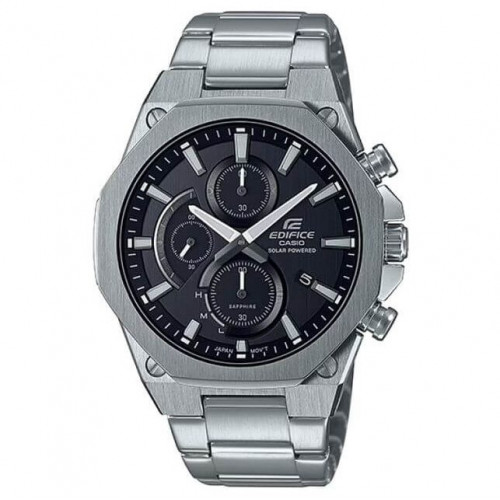 Casio – Édifice Collection – Extra plate – Solaire – Verre saphir anti-rayures – EFS-S570D-1A Casio – Édifice Collection – Extra plate – Solaire – Verre saphir anti-rayures – EFS-S570D-1A