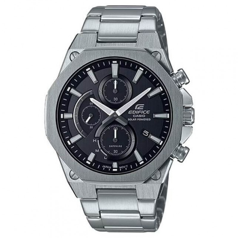 Casio – Édifice Collection – Extra plate – Solaire – Verre saphir anti-rayures – EFS-S570D-1A