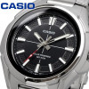 Casio – Montre solaire – Cadran noir, étanche jusqu’à 50 m dotée d’un bracelet en métal – MTP-RS100D-1AVDF