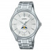 Casio – Moon phase en cadran blanc pour homme – Bracelet en acier inoxydable – MTP-M100D-7AVDF Casio – Moon phase en cadran blanc pour homme – Bracelet en acier inoxydable – MTP-M100D-7AVDF