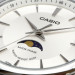 Casio – Moon phase en cadran blanc pour homme – Bracelet en acier inoxydable – MTP-M100D-7AVDF Casio – Moon phase en cadran blanc pour homme – Bracelet en acier inoxydable – MTP-M100D-7AVDF