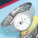 Casio – Moon phase en cadran blanc pour homme – Bracelet en acier inoxydable – MTP-M100D-7AVDF Casio – Moon phase en cadran blanc pour homme – Bracelet en acier inoxydable – MTP-M100D-7AVDF