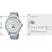 Casio – Moon phase en cadran blanc pour homme – Bracelet en acier inoxydable – MTP-M100D-7AVDF Casio – Moon phase en cadran blanc pour homme – Bracelet en acier inoxydable – MTP-M100D-7AVDF