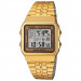 Casio – Affichage carte du monde – Digitale dorée – 5 alarmes – Bracelet en acier inoxydable – A500WGA-9DF Casio – Affichage carte du monde – Digitale dorée – 5 alarmes – Bracelet en acier inoxydable – A500WGA-9DF