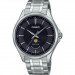 Casio – Montre cadran noir avec indicateur de phase de lune – Bracelet inoxydable – MTP-M100D-1AVDF Casio – Montre cadran noir avec indicateur de phase de lune – Bracelet inoxydable – MTP-M100D-1AVDF