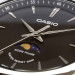 Casio – Montre cadran noir avec indicateur de phase de lune – Bracelet inoxydable – MTP-M100D-1AVDF Casio – Montre cadran noir avec indicateur de phase de lune – Bracelet inoxydable – MTP-M100D-1AVDF