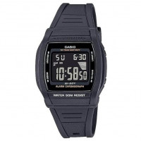 Casio – Design numérique sportif – Batterie de 10 ans – Cadran noir – W-201-1BVDF
