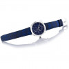 Festina – Style rétro en bleu, cadran bleu – Bracelet cuir bleu – F16573/7