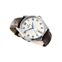 Festina – Classique au diamètre 43.0 mm – Index chiffres avec dateur – Bracelet cuir marron – F20426/1
