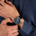 Pulsar – Montre pour homme – Chronographe avec dateur – Cadran bleu et bracelet cuir noir – PT3921X1 Pulsar – Montre pour homme – Chronographe avec dateur – Cadran bleu et bracelet cuir noir – PT3921X1