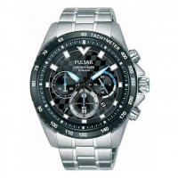 Pulsar – Montre chronographe et étanche 100 m – Bracelet en acier inoxydable – PT3A59X1
