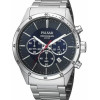 Pulsar – Cadran bleu – Chronographe pour homme – WR 100 m – PT3003X1
