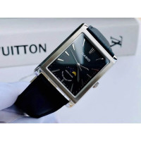 Casio – Montre pour homme – Indicateur de phase de lune – Cadran noir – Bracelet cuir noir – MTP-M105L-1AVDF