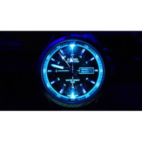 Casio – Super illuminateur pour homme – Avec un bouton permettant d’éclairer – MTP-E200D-2A2VDF