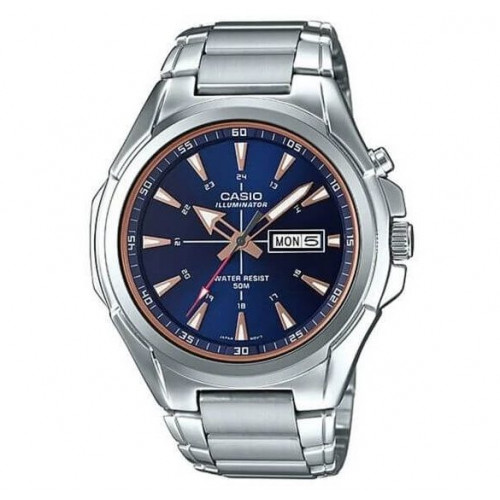 Casio – Super illuminateur pour homme – Avec un bouton permettant d’éclairer – MTP-E200D-2A2VDF Casio – Super illuminateur pour homme – Avec un bouton permettant d’éclairer – MTP-E200D-2A2VDF