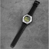 Casio – Montre hommes – Autonomie de batterie de 10 ans • Étanchéité 100 mètres – MWD-100H-9AVDF