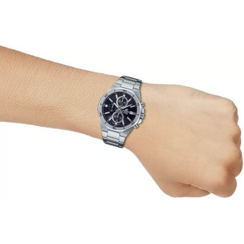 Casio – Montre homme – Edifice Collection – Chronographe – Cadran noir – EFV-640D-1AVUDF Casio – Montre homme – Edifice Collection – Chronographe – Cadran noir – EFV-640D-1AVUDF