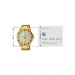 Casio – Affichage de la journée et de la date – Bicolore – Bracelet métallique – MTP-1381G-1AV Casio – Affichage de la journée et de la date – Bicolore – Bracelet métallique – MTP-1381G-1AV