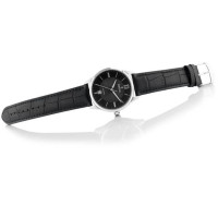 Festina – Style et précision – Noir Cadran noir – avec dateur – Bracelet cuir noir – F20426/3